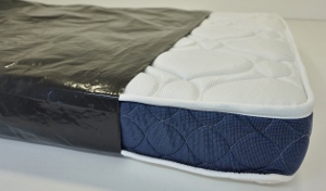 Housse matelas opaque pour lit 1 place 90 cm 